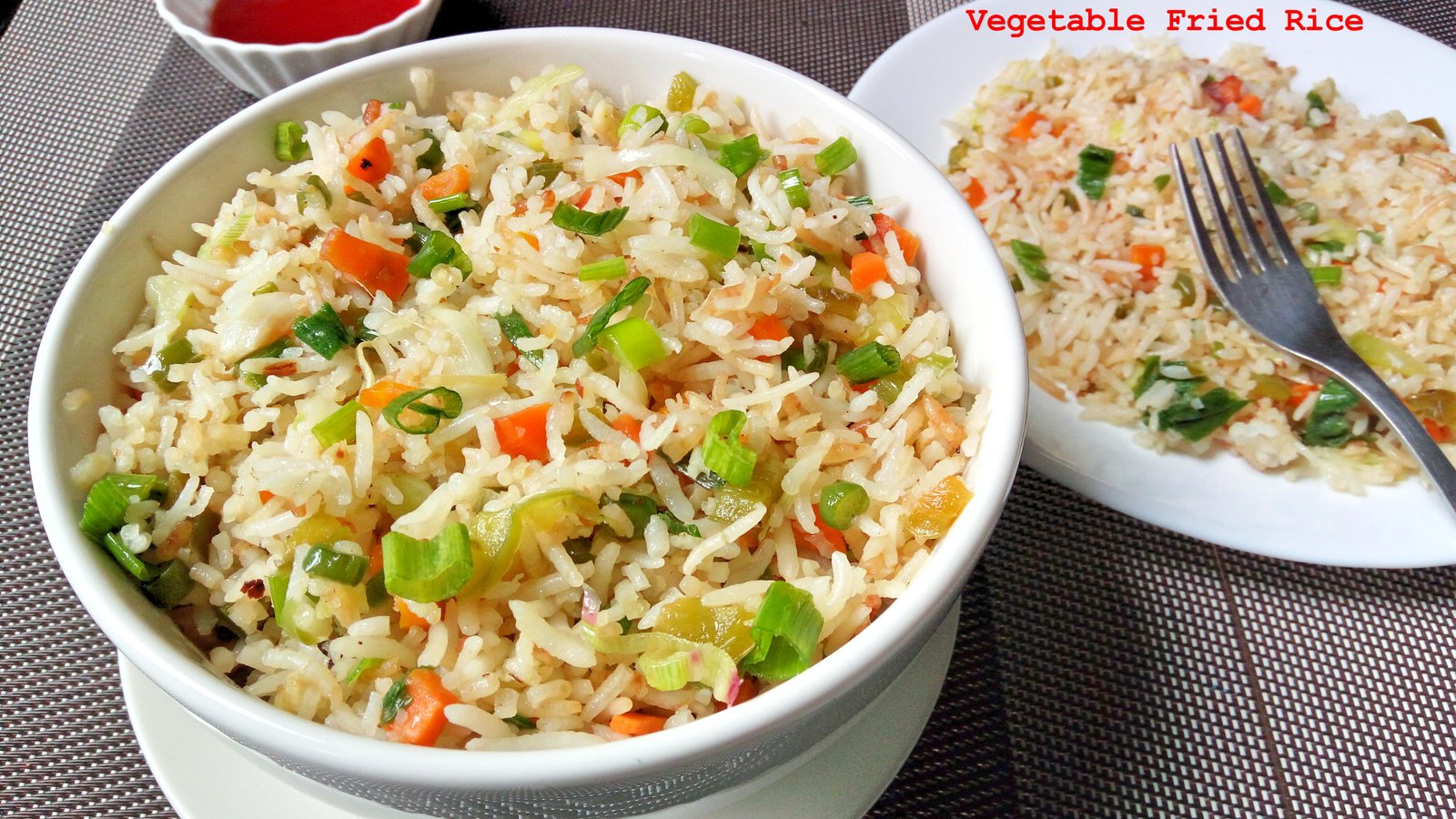 Vegetable Fried Rice | Indo-Chinese Fried Rice Recipe