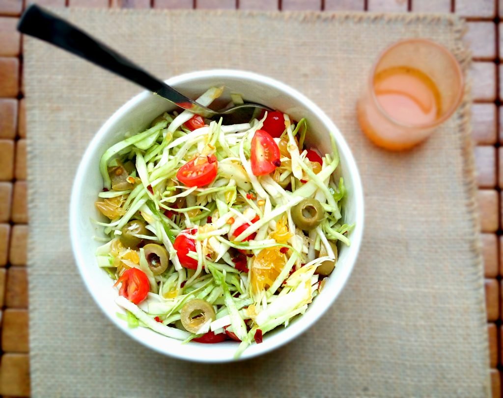 Sicilian Cabbage Orange Salad Sicilian Cabbage Orange salad