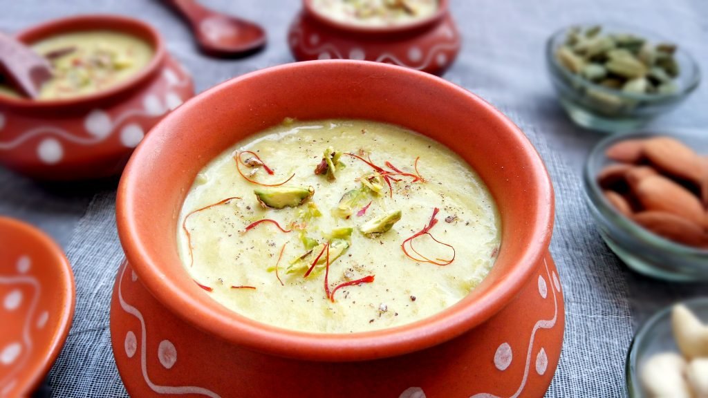 Matar Kheer | Green Peas Kheer Matar Kheer