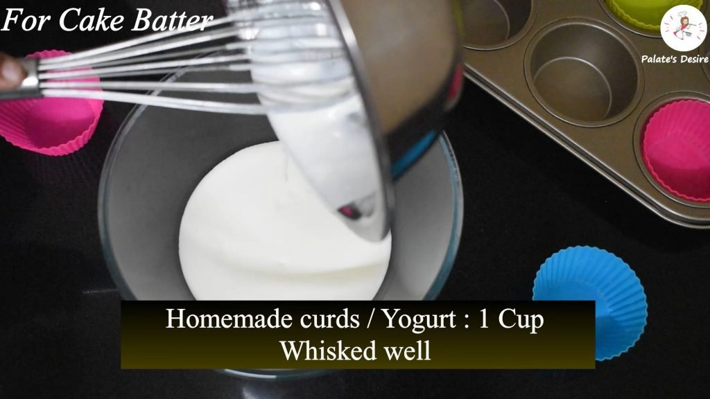 Eggless Cup Cake Recipe