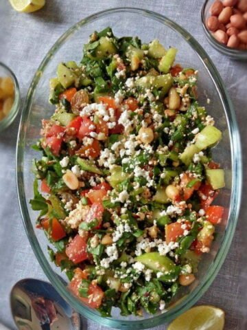Palak Paneer Salad | Spinach Salad