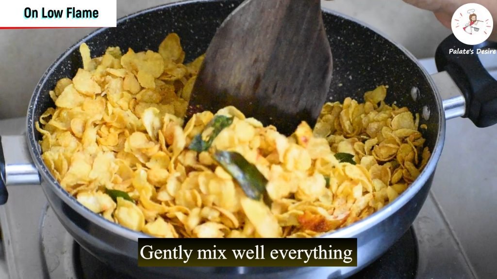 Cornflakes Chivda Recipe - Easy, Healthy Diet Snacks
