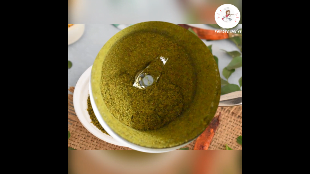 Curry leaves chutney powder | karivepaku podi