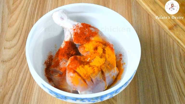 chicken tandoor first marination