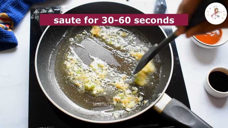 sauteing-garlic-ginger-in-butter