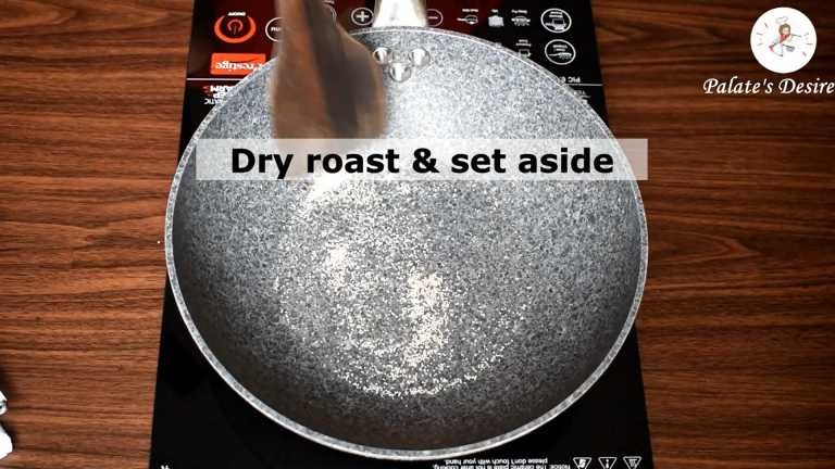 dry roast poppy seeds