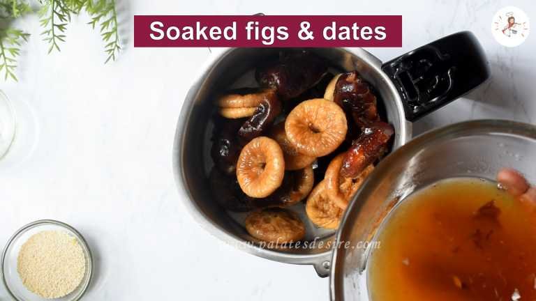 soak fig and dates